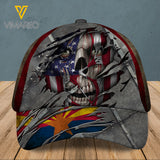 Arizona Peaked cap 3D SKULL CTT
