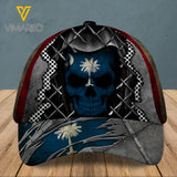 South Carolina Peaked cap 3D SKULL CTT