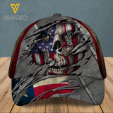 Texas Peaked cap 3D SKULL CTT