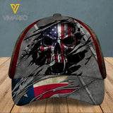 Texas Peaked cap 3D SKULL CTT