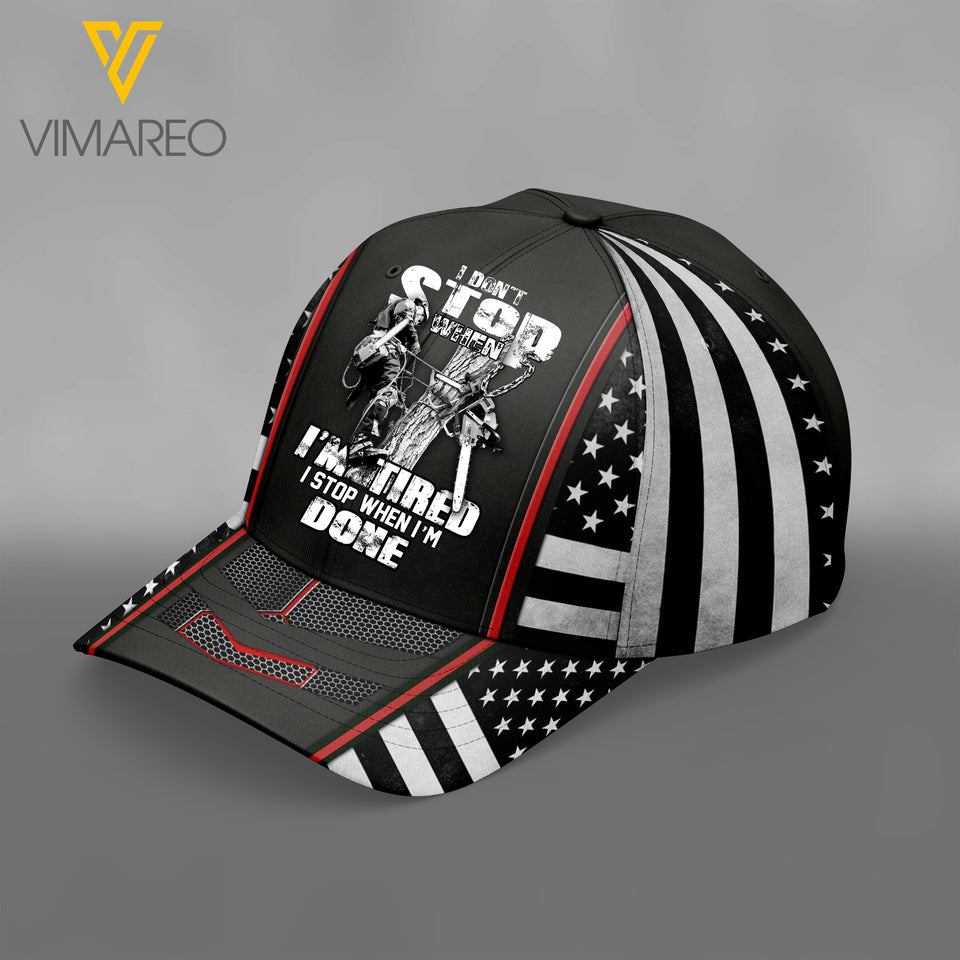 arborist Peaked cap 3D MTP DONT STOP