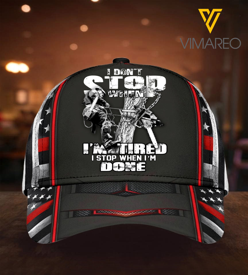 arborist Peaked cap 3D MTP DONT STOP