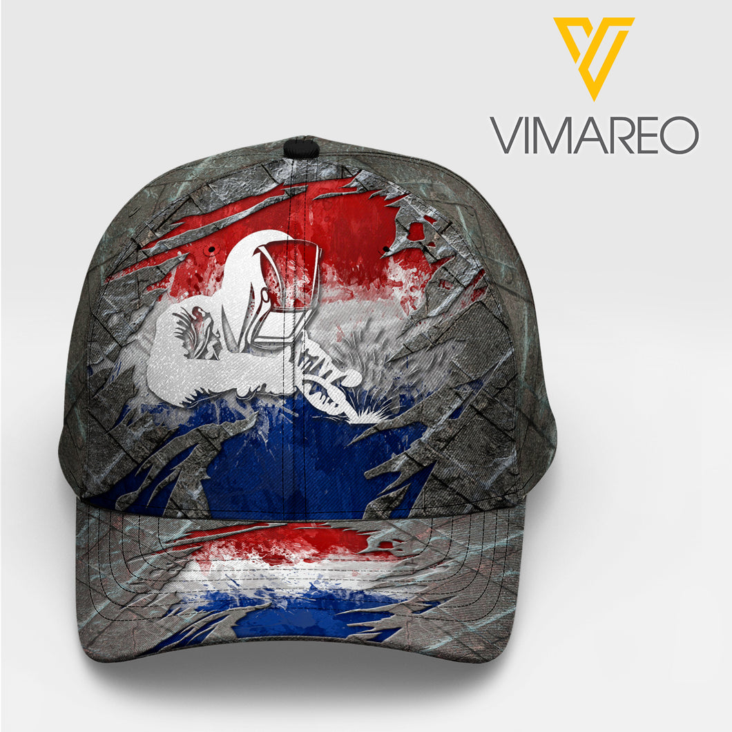 NETHERLAND WELDER PEAKED CAP 3D SEP-NL11