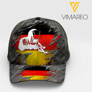 GERMAN WELDER PEAKED CAP 3D SEP-NL11