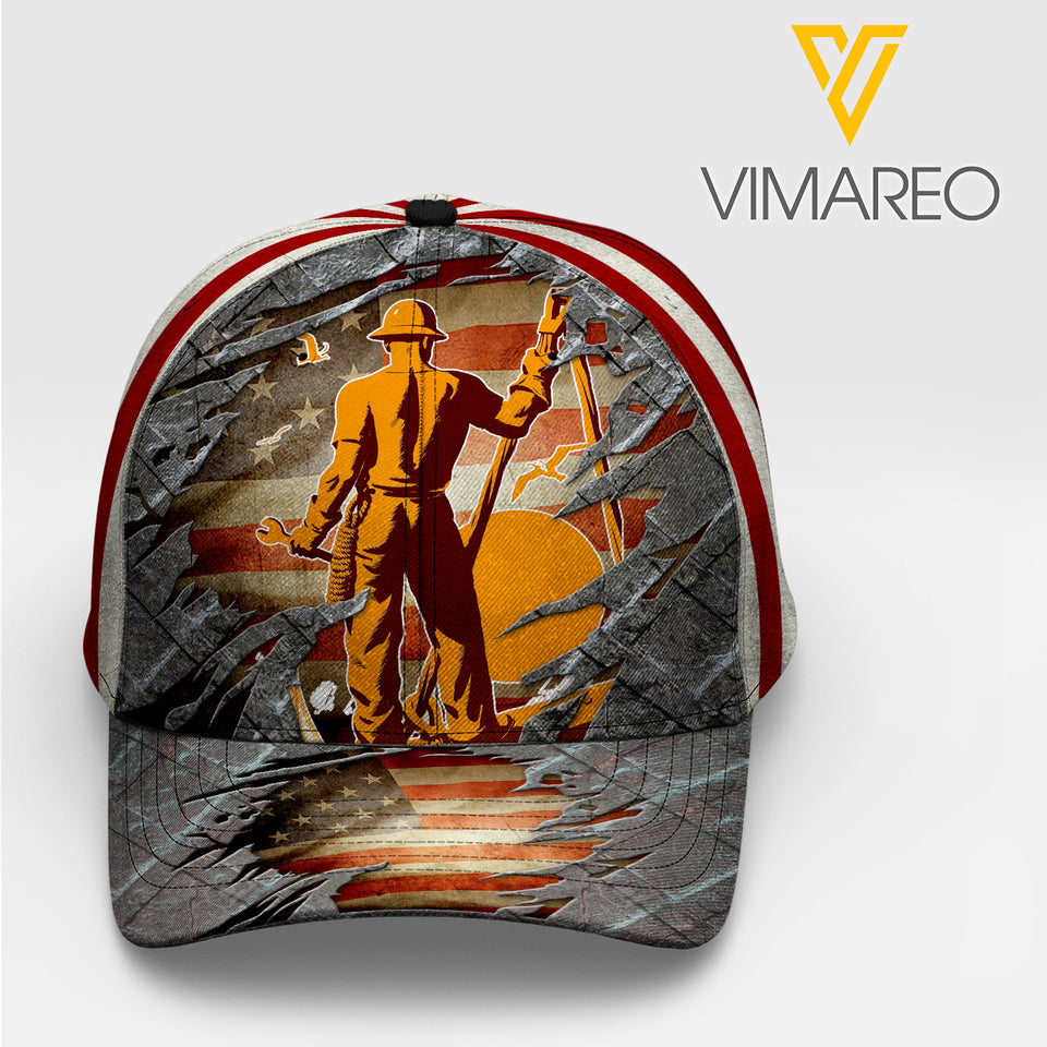 IRONWORKER PEAKED CAP 3D SEP-NL11