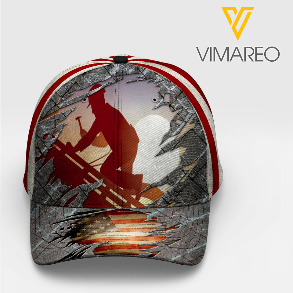 ROOFER PEAKED CAP 3D SEP-NL11