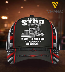 trucker Peaked cap 3D MTP DONT STOP
