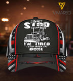 trucker Peaked cap 3D MTP DONT STOP