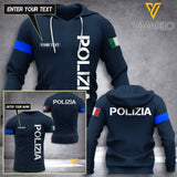 ITALY POLICE CUSTOMIZE T SHIRT/HOODIE 3D PRINTED TMT