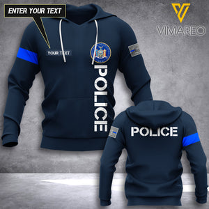 NEW YORK POLICE CUSTOMIZE T SHIRT/HOODIE 3D PRINTED TMT