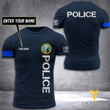 Washington POLICE CUSTOMIZE T SHIRT/HOODIE 3D PRINTED TMT
