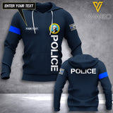 Washington POLICE CUSTOMIZE T SHIRT/HOODIE 3D PRINTED TMT