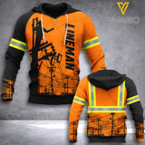 Lineman UNIFORM HOODIE 3D TPM CAM