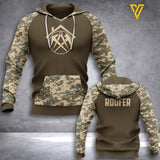 Roofer camo new HOODIE 3D TPM