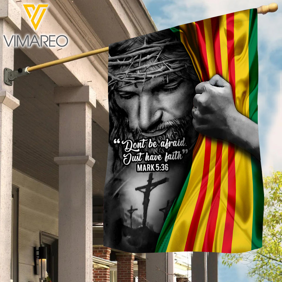 vietnam veteran Flag TMT JESUS