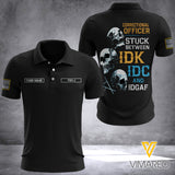 PHN PERSONALIZED Texas Department of Criminal Justice TDCJ POLO SHIRT PRINTED MAY-MD04