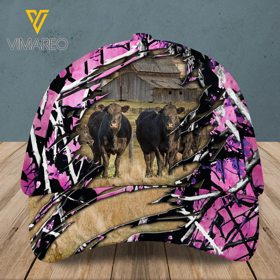 Cattle Camo Hunting Peaked Cap 3D SEP-MQ16