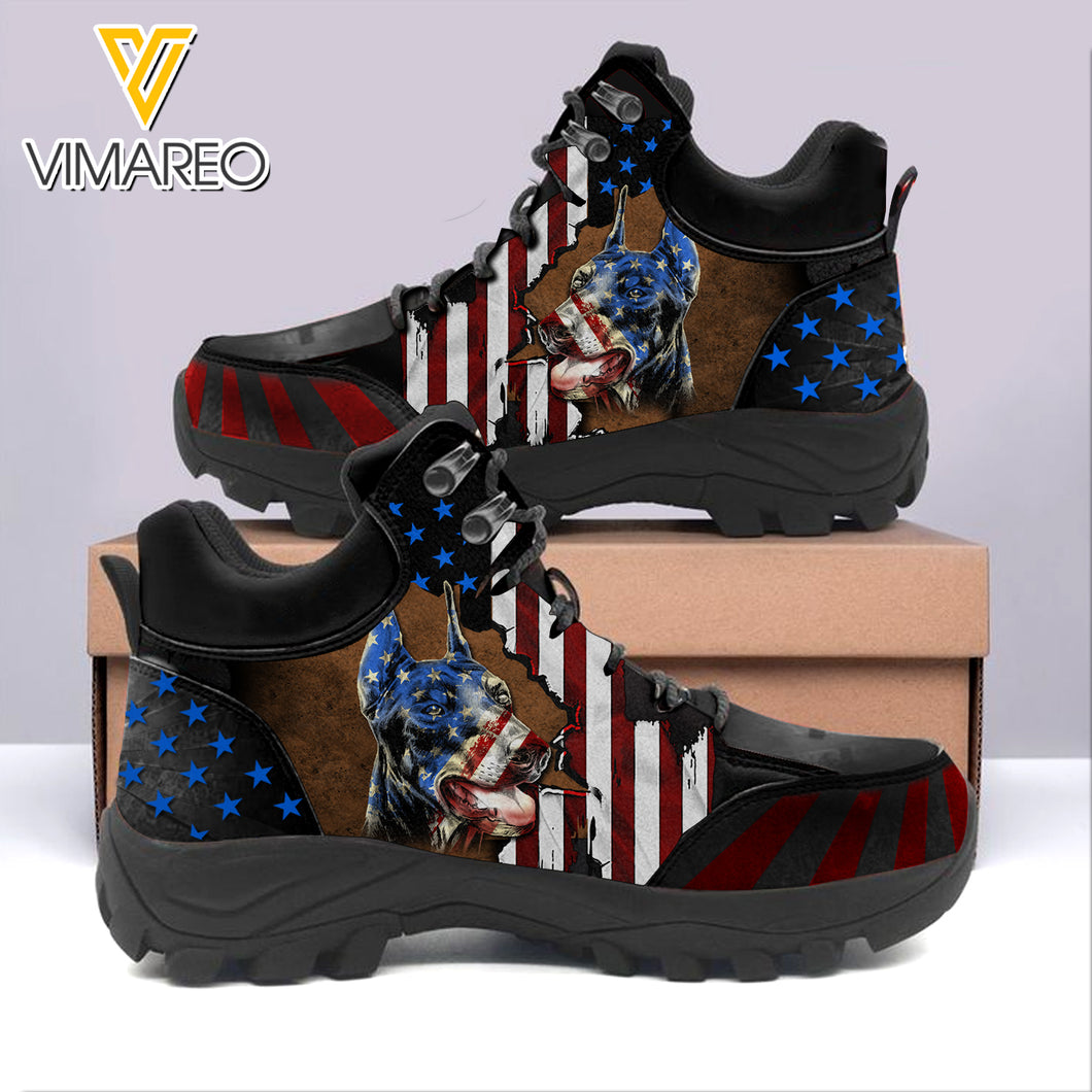 Doberman Dog Hiking Shoe SEP-MA21