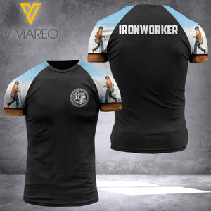 MH IRONWORKER TSHIRT 3D PRINTED FEB-MD20