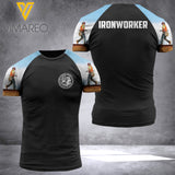 MH IRONWORKER TSHIRT 3D PRINTED FEB-MD20