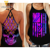 FLORIDA GIRL CRISS-CROSS OPEN BACK CAMISOLE TANK TOP