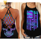 OHIO GIRL CRISS-CROSS OPEN BACK CAMISOLE TANK TOP