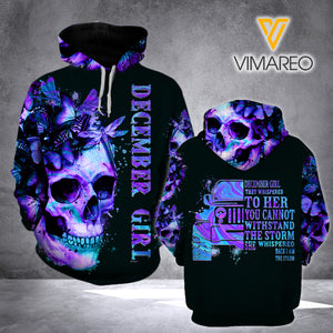 JEEP DECEMBER GIRL WHISPERED 3D HOODIE PRINTED TNMQ1509