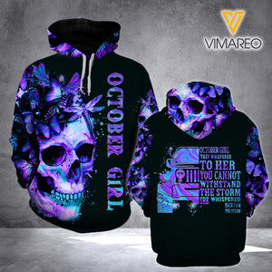 JEEP OCTOBER GIRL WHISPERED 3D HOODIE PRINTED TNMQ1509