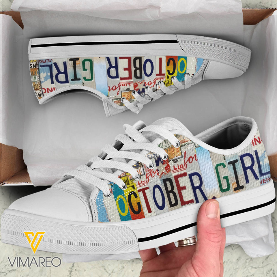 OCTOBER GIRL LOW TOP SHOES TNMQ0709