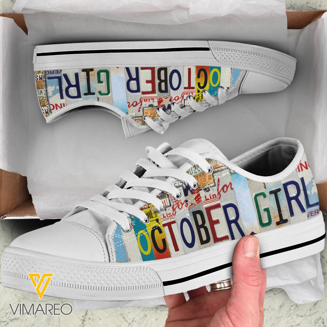 OCTOBER GIRL LOW TOP SHOES TNMQ0709