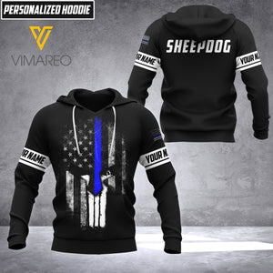 Sheepdog Soldier Customized 3D Printed Shirt SPT