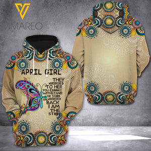 April girl-They whispered to her... HOODIE 3D PRINTED NQA