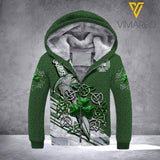 Irish Patrick's Day FLEECE HOODIE 3D PRINTED NQA