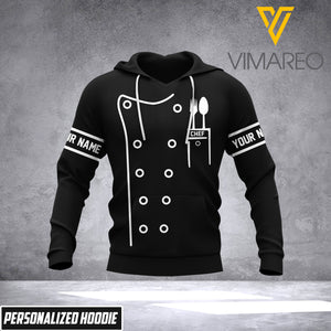 CHEF HOODIE 3D PRINTED NQA