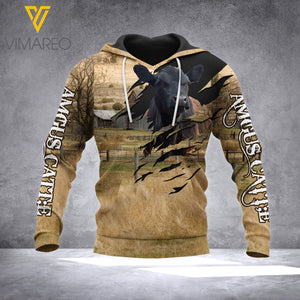 ANGUS CATTLE HOODIE 3D PRINTED QTVQ2611
