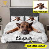 Personalized your dog Bedding set 3D printed