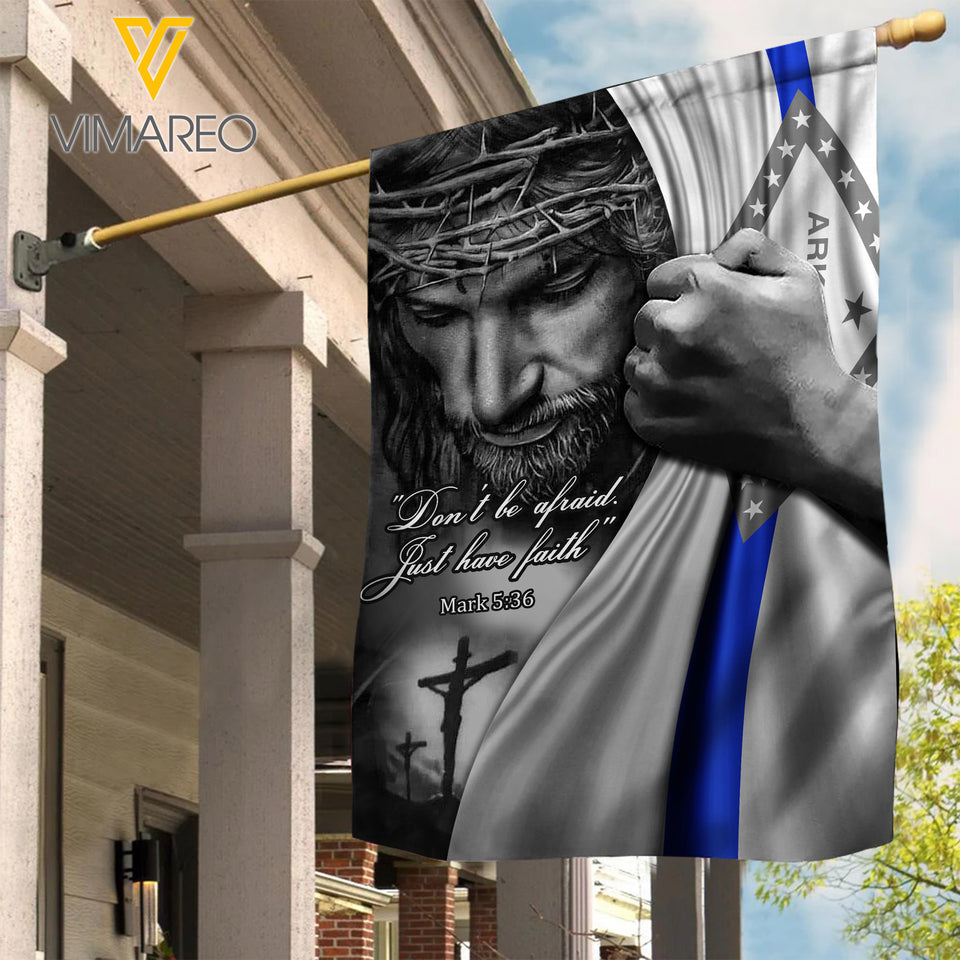 Arkansas Blue line Flag