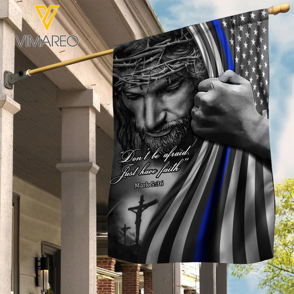 US Blue line Flag