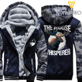THE MOOSE WHISPERER FLEECE HOODIE 3D PRINTED NQA