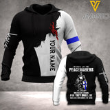 Blue Soldier-Children of god HOODIE 3D PRINTED