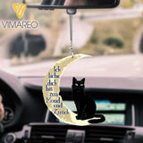 ich liebe dich bis zum Mond und zurück Katze Car Hanging Ornament