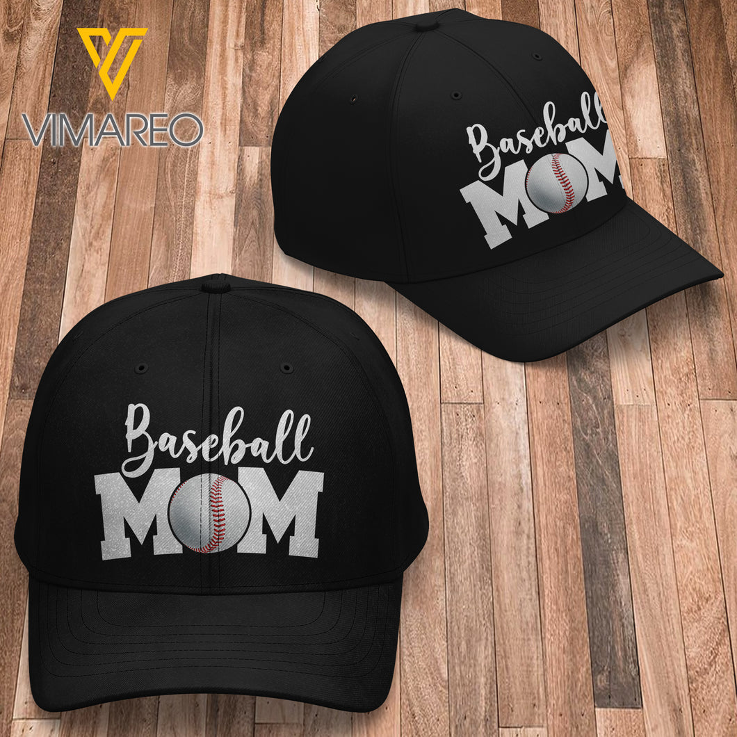 Baseball mom Peaked cap 3D