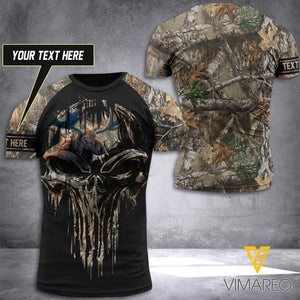 Moose Hunting Camouflage CUSTOMIZED T SHIRT/HOODIE 3D PRINTED