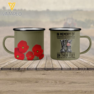 AMERICAN ARMY VETERANS IN MEMORY STEEL MUG 12OZ 3D PRINTED QTTN0811