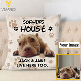 Personalized your image dog 3D seat Pillow