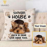 Personalized your image dog 3D seat Pillow
