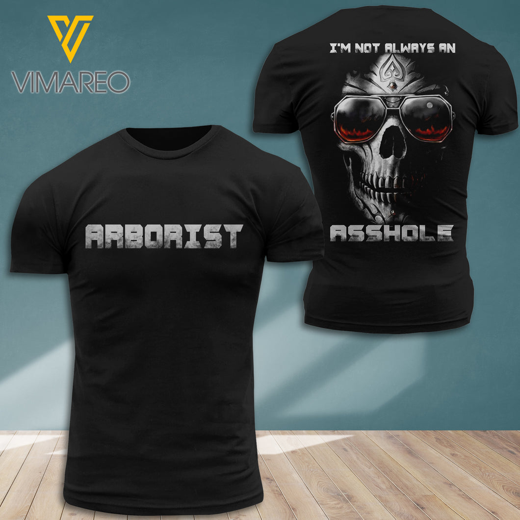 Arborist T SHIRT 3D PRINTED