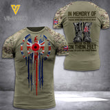 British army veterans-in memory TSHIRT/Hoodiel/Sweater 3D PRINTED