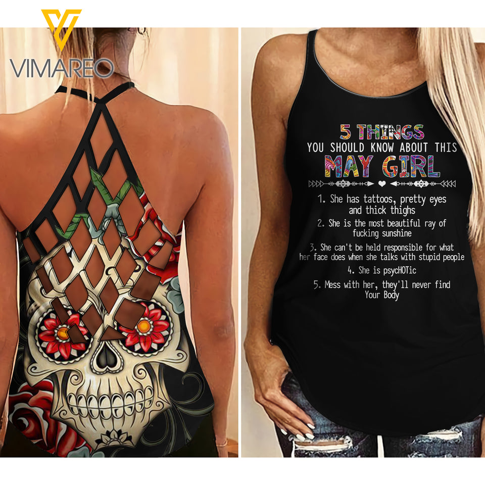 May Girl- 5 Things you should Know about-Criss-Cross Open Back Camisole Tank Top
