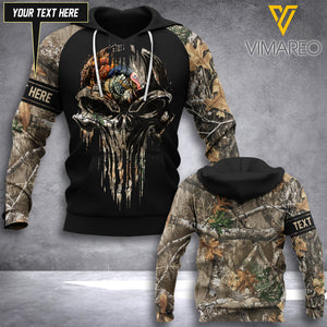 Turkey Hunting Camouflage CUSTOMIZE T SHIRT/HOODIE 3D PRINTED